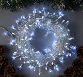 Эл.гирл. Нить (20м.) LED-200-220V, нить прозрачн, свечение Белое 3556804 (СЛ)