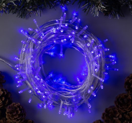 Эл.гирл. Нить (20м.) LED-200-220V, нить прозрачн, свечение Синее 3556806 (СЛ)