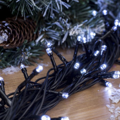 Эл.гирл. уличная Нить (10м.) LED-100-220V, нить темная, свечение Белое 705560 (СЛ)