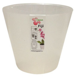 Горшок London Орхид 230мм 5л. белый перламутр (ПР) ING1559БЛПЕРЛ