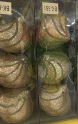 Шар 8см (уп.3шт) ВК-651