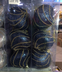 Шар 8см (уп.3шт) ВК-652