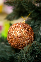 Шар с блестками 10см (уп.2шт) ВК-616