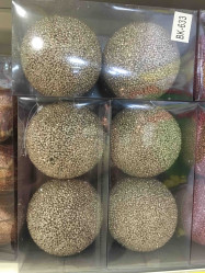 Шар Бусинка 10см (уп.2шт) ВК-633