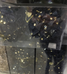 Шар Шишка с пайетками 10см (уп.2шт) ВК-626