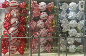 Шар Конфетка 8см (уп.6шт) ВК-809