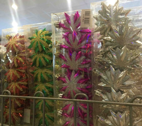 Шар Снежинка микс 6см (уп.6шт) ВК-811