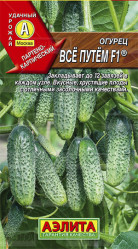 Огурцы Все путем F1 10шт. (Аэлита)
