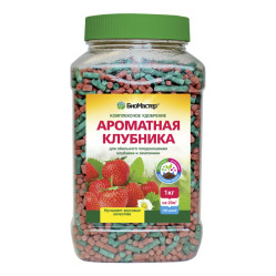 БиоМастер Ароматная Клубника (банка 1,2кг.)