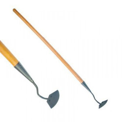 Мотыжка Урожайная Сотка радиусная с тулейкой дер.ручкой 1м