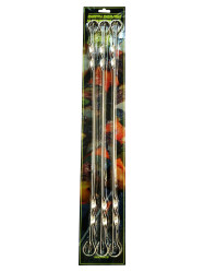 Набор шампуров LISTOK нерж. 6шт LAPT9001