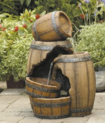 Фонтан садовый Green Apple Бочка 55см. арт.GWXF02823