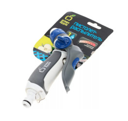 Пистолет-распылитель Green Apple пластм., 3 режима, латунная форсунка GWHM20-040