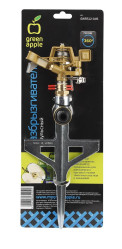 Разбрызгиватель Green Apple металл, 360град. импульс.вращающ. GWRS12-045