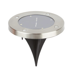 Светильник садовый ЭРА на солн.батарее, сталь, пластик, 13см. ERAST040-08