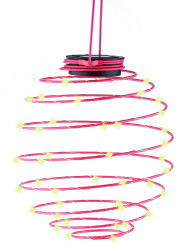 Светильник садовый ЭРА на солн.батарее Спираль подвесной, 22см. ERASF012-29