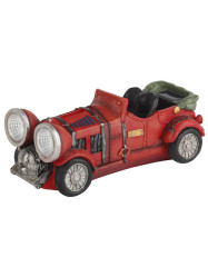 Светильник садовый ЭРА на солн.батарее, полистоун, Автомобиль красный, 12см SL-RSN12-CAR