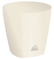 Горшок InGreen AMSTERDAM D140 1,35л сливочный (ПР) ING6199СЛ