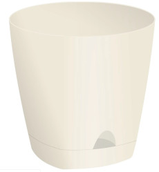 Горшок InGreen AMSTERDAM D250 8л сливочный (ПР) ING6202СЛ