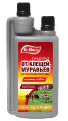 Dr.Klaus Концентрат от Клещей, муравьев и др.насекомых (фл.250мл.)