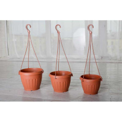 Кашпо подвесное Афродита №5 терра 4,8л. (ссп)