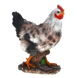Фигура Курица пеструшка H35 см 123242/F038