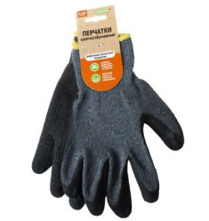 Перчатки Praktische Home, х/б с рифлен.латексным покрытием торро в/с G-105