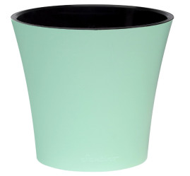 Кашпо АРТЕ 5л. Мятный-Черный (Santino)