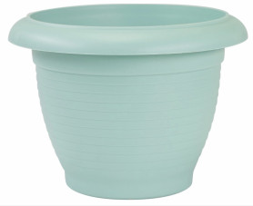 Кашпо с поддоном Терра 6л. Нефрит (Santino)