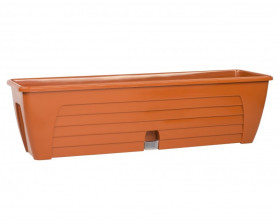 Балконный ящик LIDO PLUS 600мм. Терракотовый (Santino)