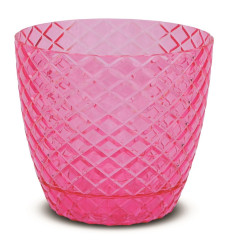 Кашпо Кападоки с пристегивающимся дном 2,5л. Розовая (Santino)