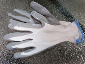 Перчатки х/б 13 класс обливные