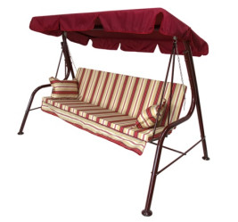 Качели садовые Стандарт NOVA 3-х местные арт. c904