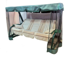 Качели садовые ПАЛЕРМО 3-х местные арт. 448/832