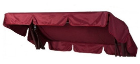 Тент для садовых качелей Варадеро (2,2х1,3м.) бордовый арт.ТК67-МТ003