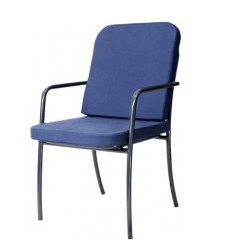 Стул к набору ПРОВАНС (каркас антрацит, подушки беж,) арт.с945