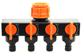 Распределитель AquaPulse с 4 запорными кранами 3/4 (АР 1024)