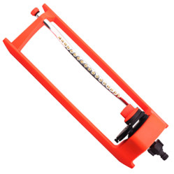 Ороситель AquaPulse качающийся 17 форсунок алюминий-пластик АР 3013