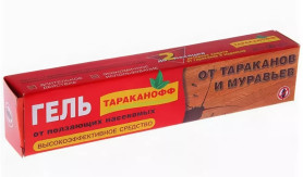 Тараканофф Гель от тараканов и муравьев туба (20мл.)