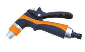 Пистолет Урожайная Сотка Эксперт 3х функц. под коннектор прорезиню (YM7215)