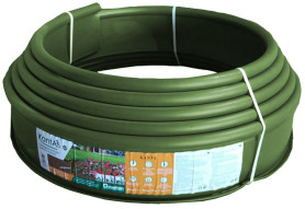 Бордюр KANTA PRO пластиковый Оливковый выс.15см., ш.30мм, дл.10м. арт.82544-Ол