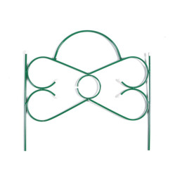 Секция забора метал. Бабочка (выс.0,62м.,дл.0,66м.)