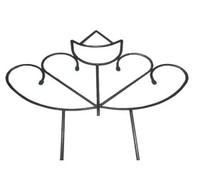 Секция забора метал. Бутон Малый (выс.0,63м.,дл.0,62м.)