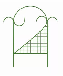 Секция забора метал. Комбинированный (выс.0,88м.,дл.0,76м.)