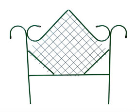 Секция забора метал. Ромбик (выс.0,9м.,дл.0,98м.)