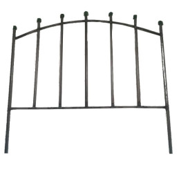 Секция забора метал. Штакетник Малый (выс.0,68м.,дл.0,52м.)