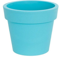 Кашпо Гамма 14*12см бирюзовый 115071 (Алеана)