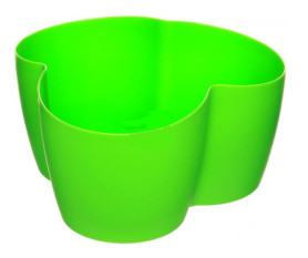 Кашпо Кактусник на 3 растен. (светло-зеленый) 113053 (Алеана)