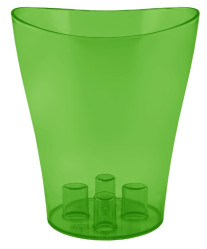 Кашпо Ника для орхидей 16х19 ультра зеленый 114051 (Алеана)