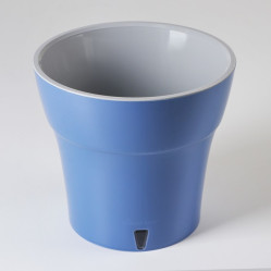 Кашпо Дали 2,1л дымчатый синий-серый